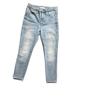 Madewell 10” High Rise Skinny Crop Size 26